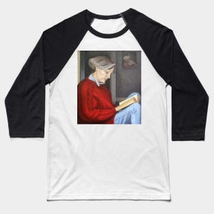 Self - Painting by Avril Thomas - Adelaide Artist Baseball T-Shirt